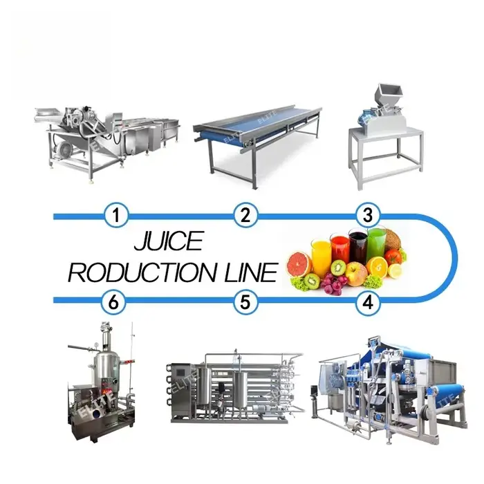 Machine à vinaigre de cidre de pomme industrielle sur mesure pour la production de jus de fruits frais et concentré
