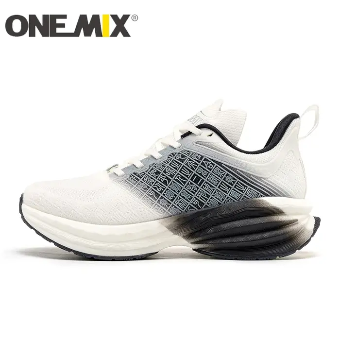 ONEMIX-Chaussures de course respirantes à coussin d'air pour hommes, baskets de marche en plein air,