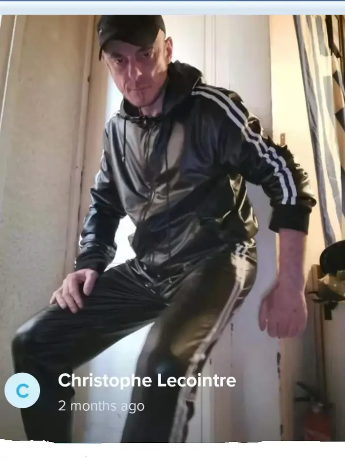 Costume à capuche en cuir PU pour hommes, vêtements de sport décontractés, costume de Jogging, vêtem