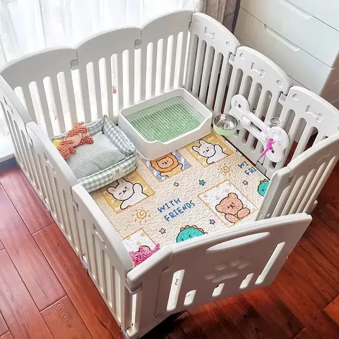 Clôture intérieure pour petits chiens