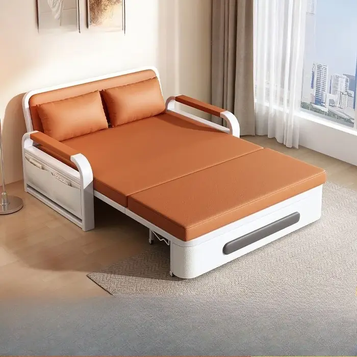 Canapé pliable frais pour la maison, ensemble de meubles de lit pliable, meubles de salon, lit minim