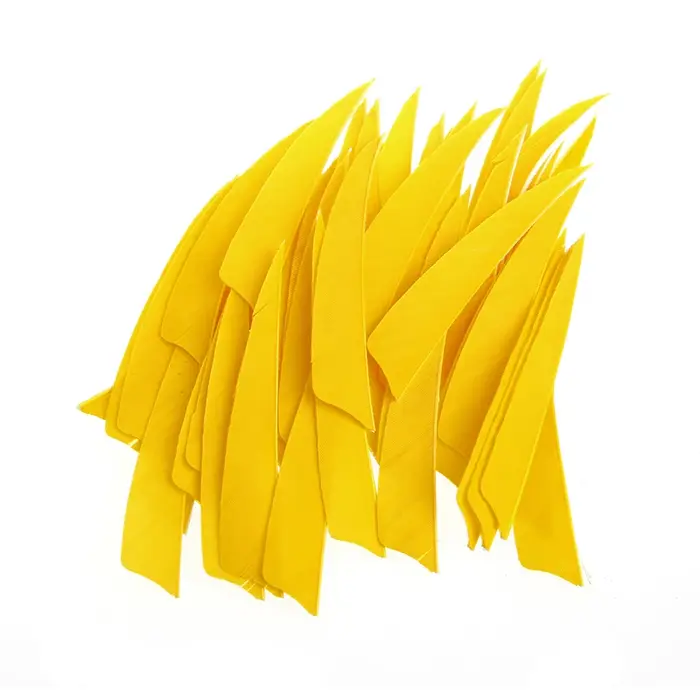 Boucliers en forme de plume de dinde robustes et colorés pour tir à l'arc et chasse 50 pièces par lot occasions spéciales