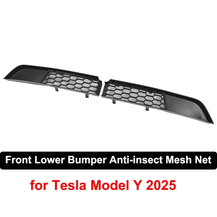Kit extérieur pour Tesla New Model Y Juniper 2025 : Grille de protection inférieure avant anti-intru