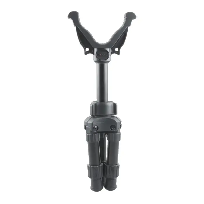 Trépied de tir de chasse professionnel réglable en V, support de trépied portable pour appareil photo en aluminium pour tir à l'extérieur, stabilisateur de tir précis, facile à transporter, résistant à l'eau, idéal pour chasseurs et photographes