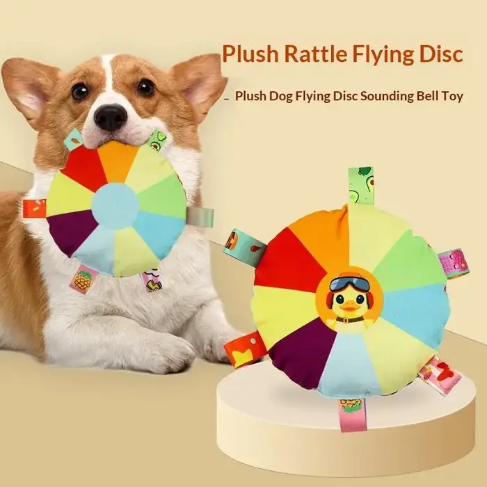 Jouet en peluche sonore Hot Dog, jouet clochette de dessin animé, jouet pour chiot, petit chien, jou