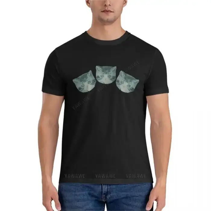 Ugly Kitties Boris Pavlikovsky T-Shirt classique t-shirt en coton pour hommes t-shirts de grande tai