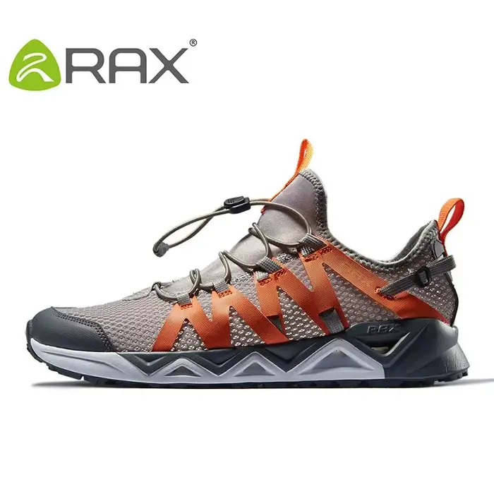 Rax-Chaussures de pêche respirantes à séchage rapide pour hommes et femmes, chaussures d'eau anti-al