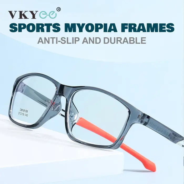 VICKY nouvelles lunettes optiques pour hommes TR90 lunettes encadrées en plein air mode tendance fem
