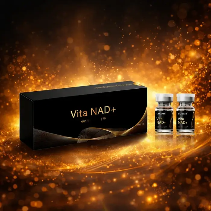 Sérum Visage Sanendi NAD+ Rose PDRN Acide Hyaluronique Cuivre Vitamine Essence Peau Collagène Peptid