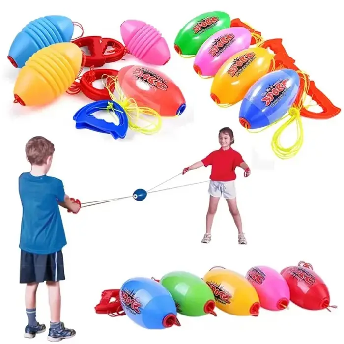 Balle tirée à la main, force de traction à travers l'élasticité, navette rapide, entraînement de la 