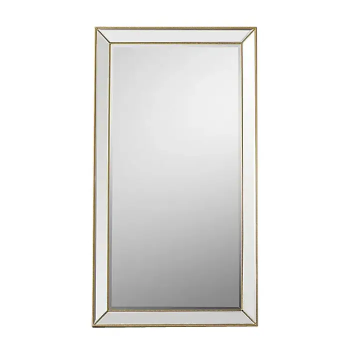 Miroir sur Pied de Style Français Book ine Longueur, Décoration Murale, Salon, Esthétique, Luxe, Vin