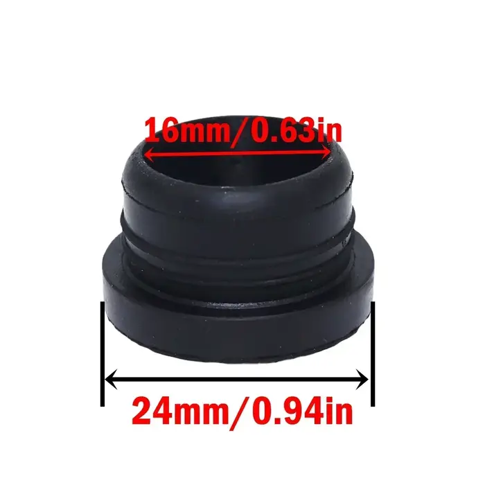 Joint de lave-glace de pare-brise, 2 pièces, pour Peugeot Ford citroën Kia Hyundai, joint de réservoir d'eau de pompe, support d'œillet, bouchon en caoutchouc