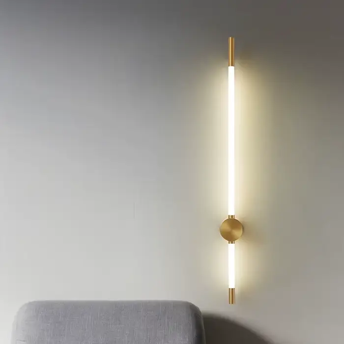 Moderne LED longues appliques murales pour chambre éclairage salon fond décorer escaliers lampe hôte