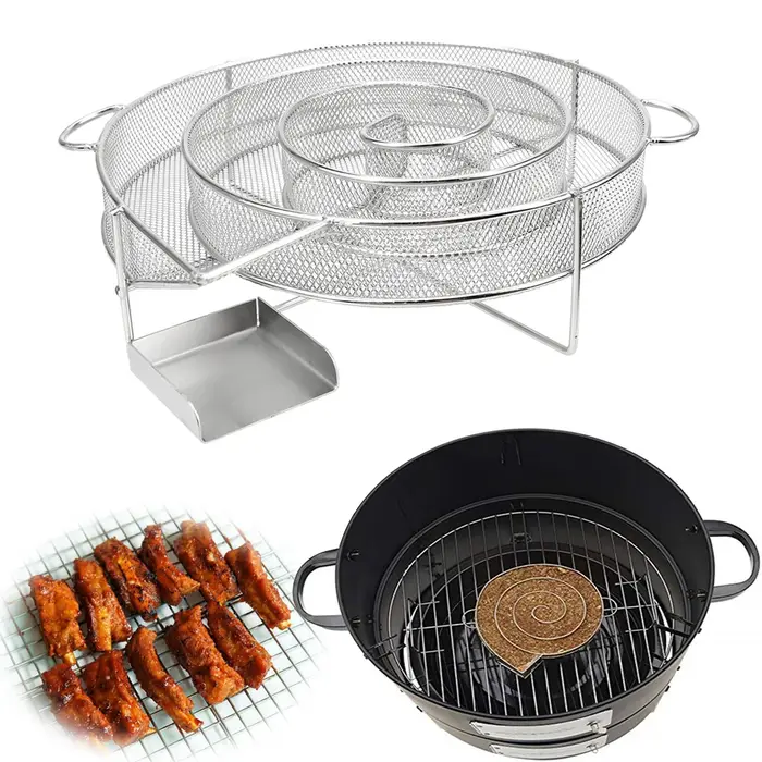 Générateur de fumée froide, boîte à fumer, fumeur, poussière de bois, fumeur chaud, saumon, Bacon, p