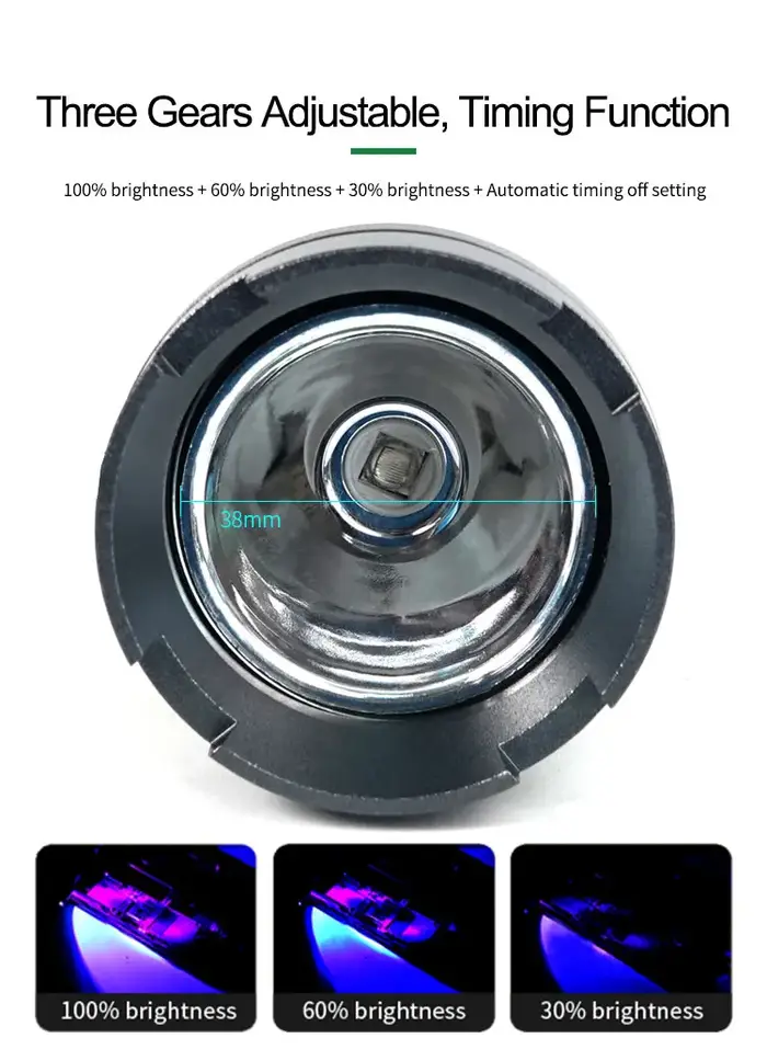 RELIFE RL-014A lampe à polymérisation UV intelligente huile verte lumière à polymérisation rapide po
