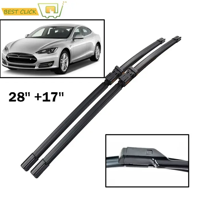 Misima – balais d'essuie-glace pour Tesla modèle S 2012 2013 2014 2015 2016 2017, essuie-glace de fe