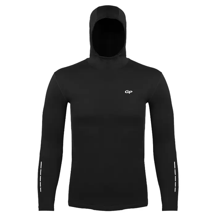 Sweat à capuche gris en laine mérinos, vêtements à séchage rapide, chauds pour l'extérieur, randonné