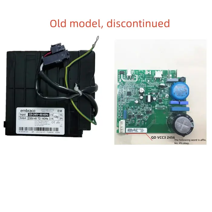 Pour carte onduleur de réfrigérateur et Embraco VCC3 2456 B5 F 76 VCC3 2456 Q5 F 76 L9 F 76 14 F 76,