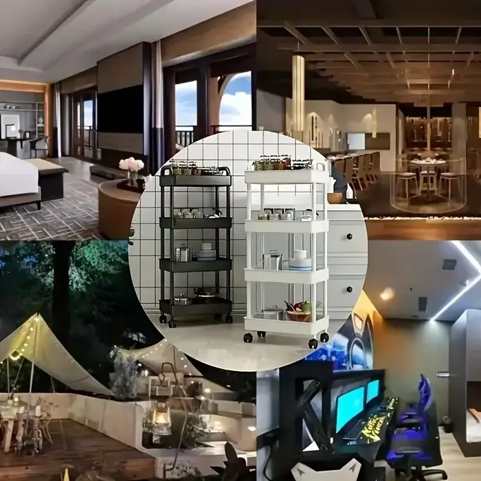 Étagère de rangement de cuisine à 5 couches