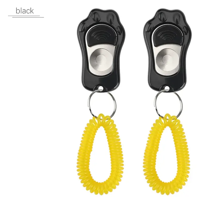 2 pièces en forme de patte chien Clicker jouets animaux de compagnie formation Clickers obéissance c