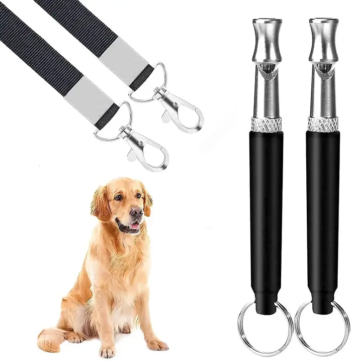 Ensemble de sifflets d'entraînement pour chien