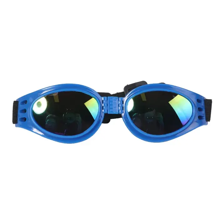 Lunettes de soleil ajustables pour chien, anti-UV, protection des yeux, noires, largement utilisées,