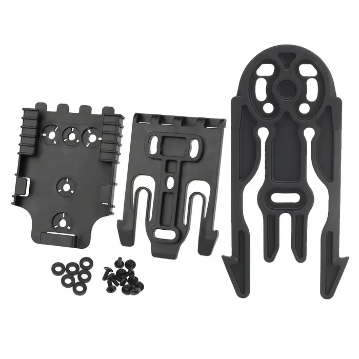 Adaptateur pour étui tactique QLS 19 22, Kit de système de verrouillage rapide avec plaque à dégagem