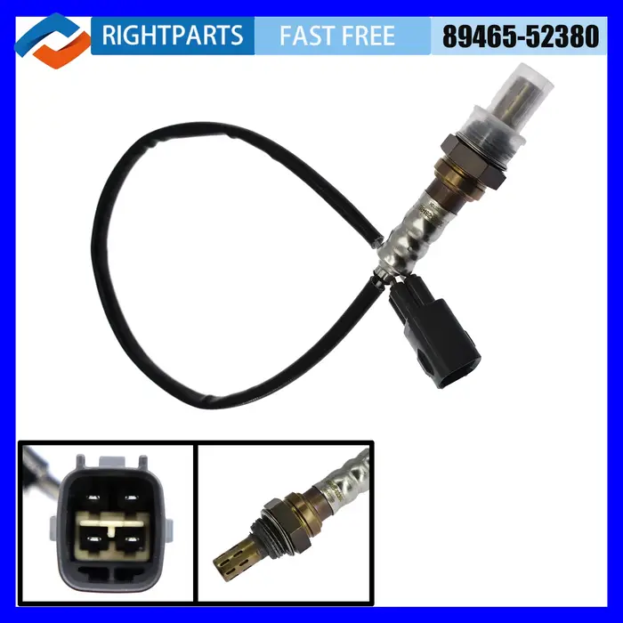 Capteur d'oxygène pour voiture, pièce de droite, pour Toyota Yaris Vios Altis Corolla, 89465 – 52380