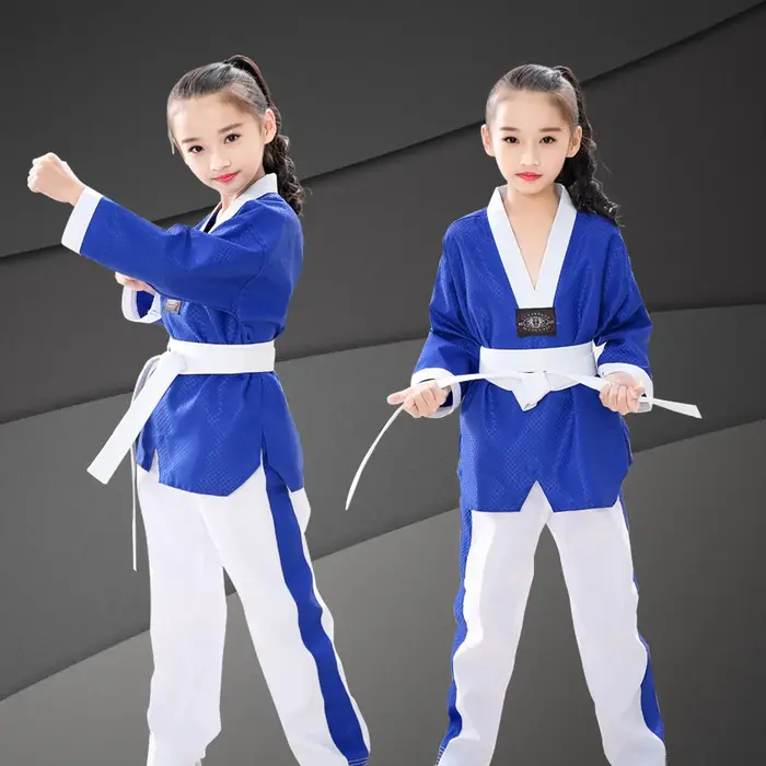 Vêtements de Taekwondo pour hommes et femmes, nouveau modèle, manches longues, vêtements de Taekwond