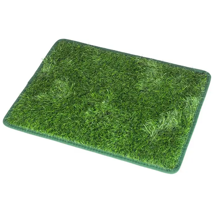 Tapis d'herbe pour chien coussin de pipi gazon artificiel tapis de pipi d'entraînement pour chien de