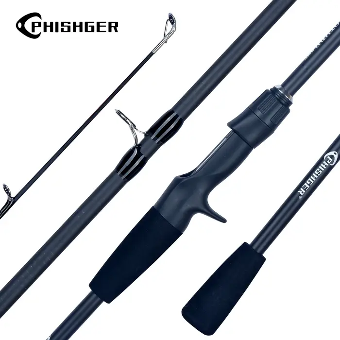 Canne à pêche spinning PHISHGER carbone travel mini 5-30g fast ultralight truite leurres légers
