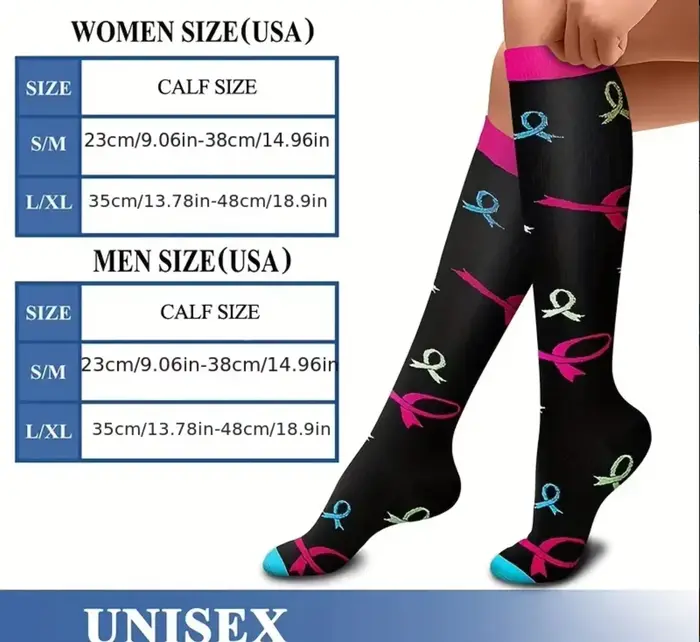 Chaussettes de compression Animal Fruit pour hommes femmes running infirmières sport 6 paires