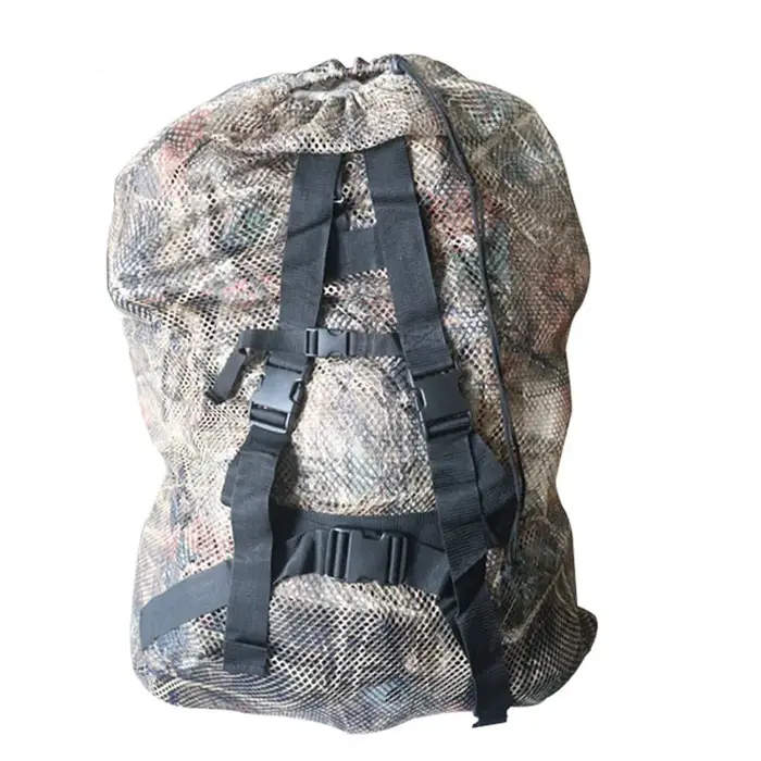 Sac filet transport leurres canards pigeons chasse pêche étanche sangle épaule portable