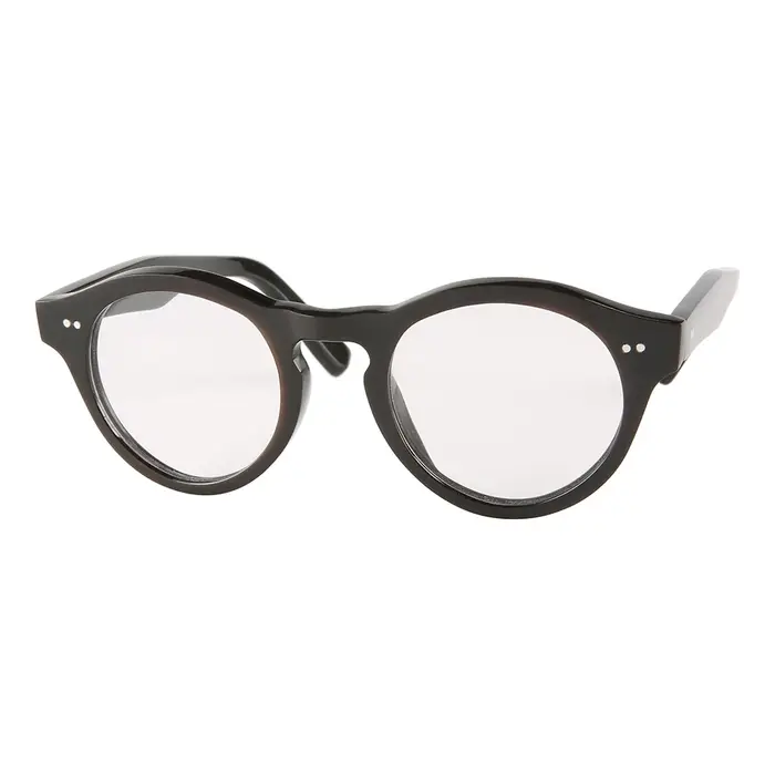 Lunettes de soleil rondes en corne de buffle naturelle avec rivets métalliques faits à la main pour homme et femme occasions spéciales