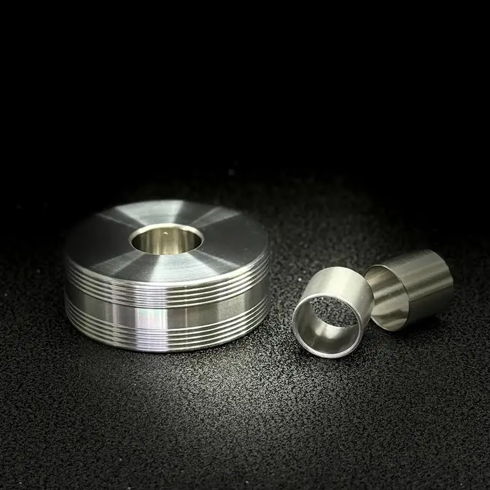 Support de rasoir en acier inoxydable 316L - Usinage CNC, base de rasoir à diamètre variable avec su