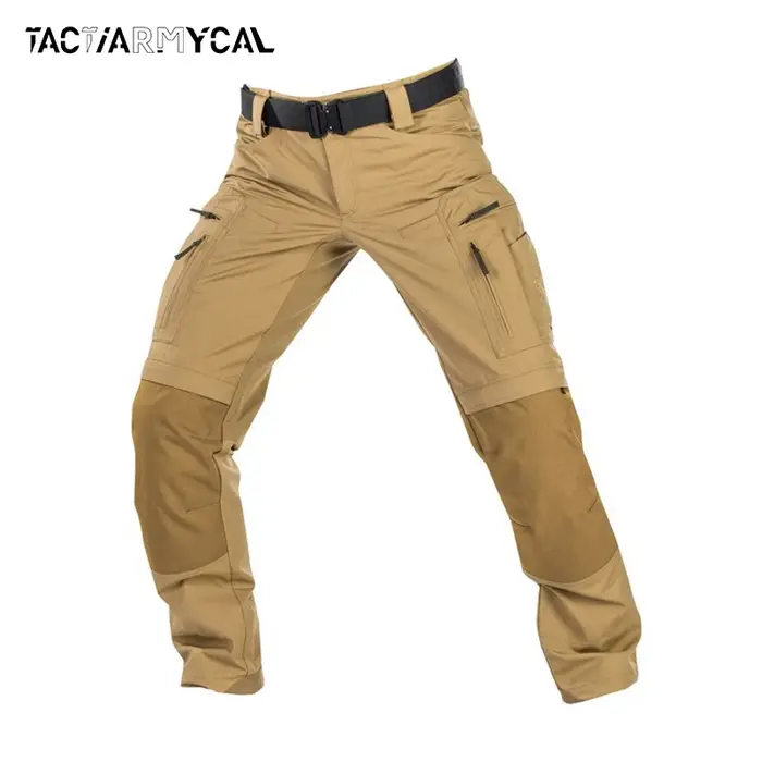 Pantalon militaire tactique résistant pour chasse - Cargo multi-poches homme randonnée printemps automne