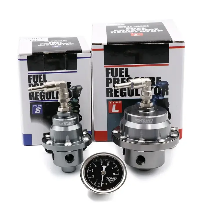 Régulateur de pression de carburant de course réglable d'origine avec manomètre et instructions
