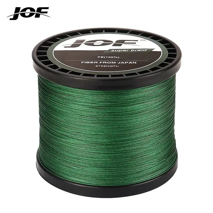 JOF 4 brins tressé ligne de pêche Multifilament 300M 500M 1000M carpe pêche japonais tressé fil acce