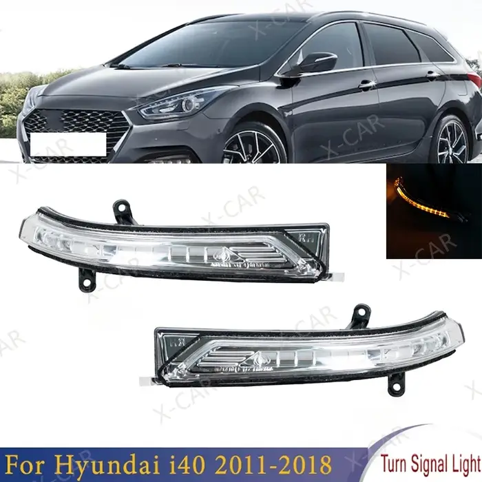 Clignotant de Rétroviseur Latéral LED, pour Hyundai i40 2011 2012 2013 2014 2015 2016 2017 876143Z00