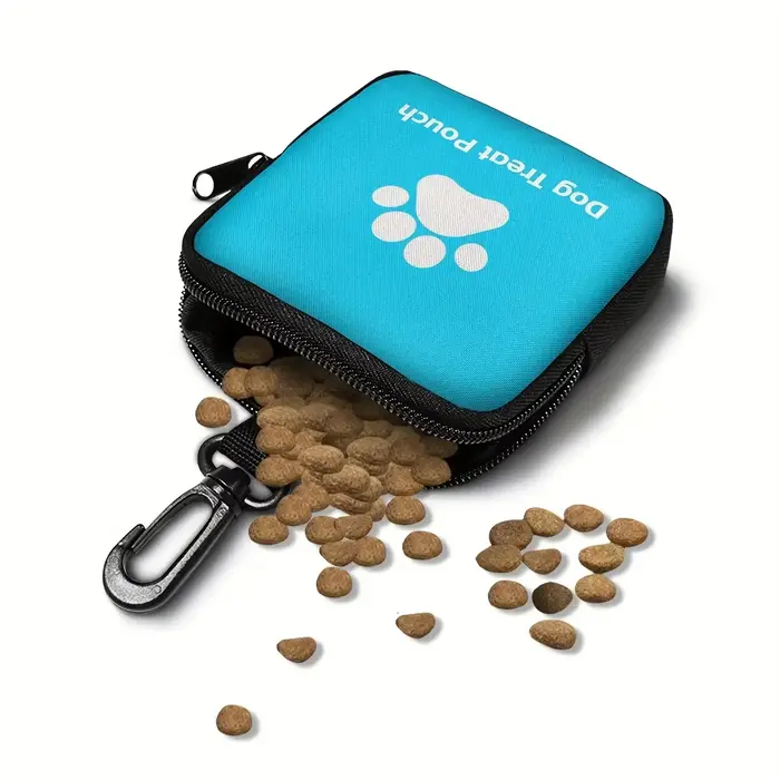 Pochette à friandises pour l'entraînement des chiens, sac à collation portable pour animaux de compa