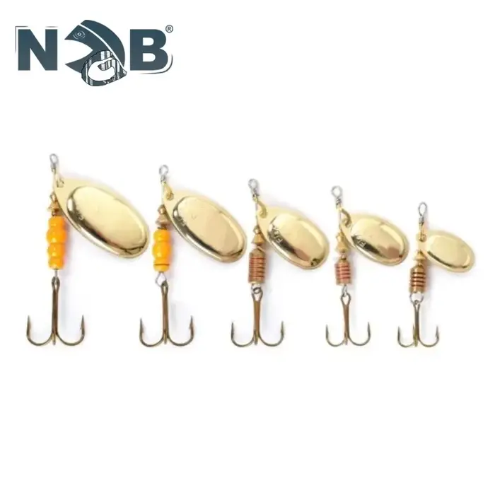 NGB leurre de pêche Spinner appât 3.9g 4.6g 7.4g 10.8g 15g Spinner cuillère leurre brochet métal ave
