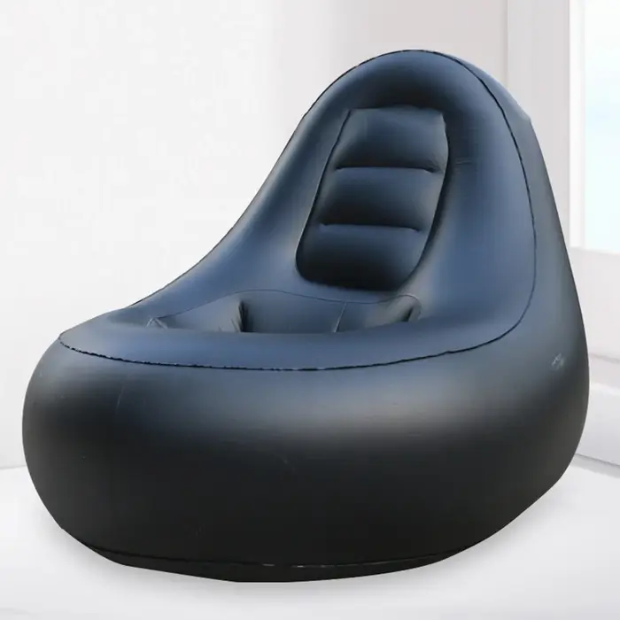 Chaises longues gonflables portables pour intérieur et extérieur, chaise longue gonflable avec air, 