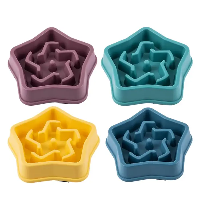 Bol de nourriture lente pour chien et chat