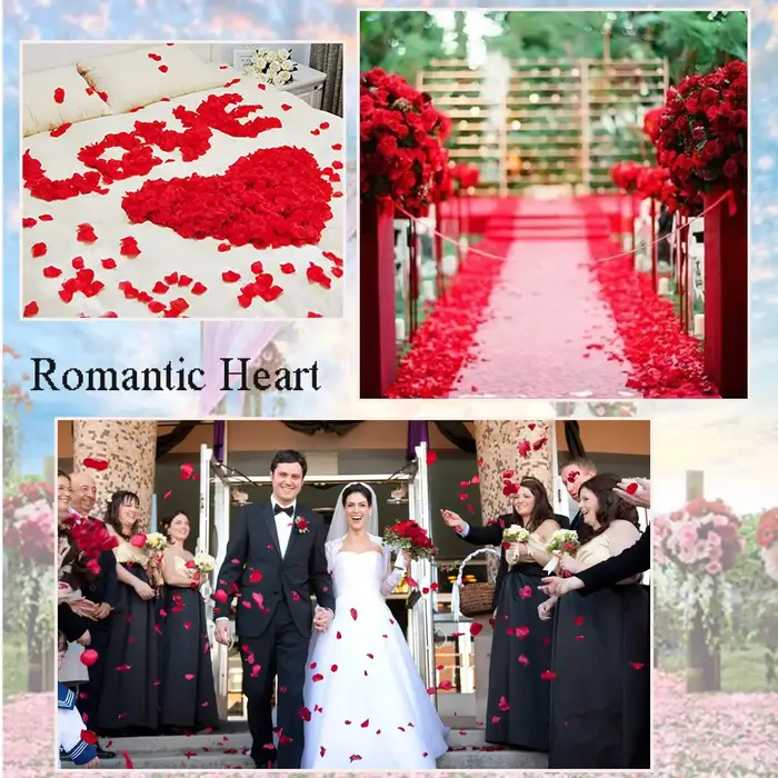 Pétales de lancer en tissu rembourré romantique pour mariage fiançailles fête des mères pères anniversaire saint valentin noël occaions spéciales 200 pièces cœur olive saphir profond jaune fluo
