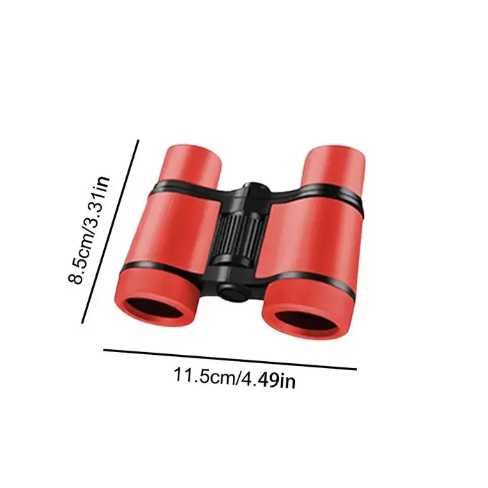 Jumelles Enfants 3-12 Ans Pliables Petites Télescope Cadeau pour Chasse Découverte Extérieure Garçons Filles