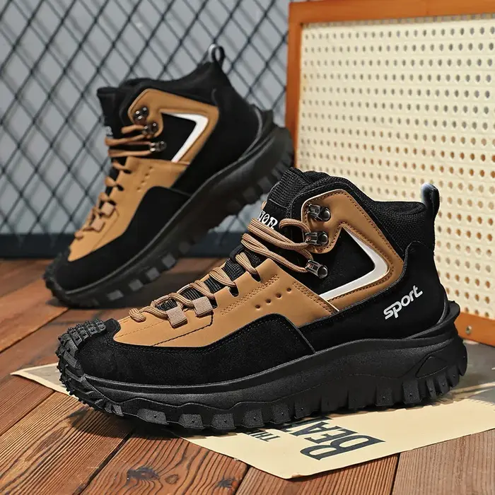 Chaussures de sécurité pour hommes baskets de sécurité de travail imperméables bottes hautes chaussu