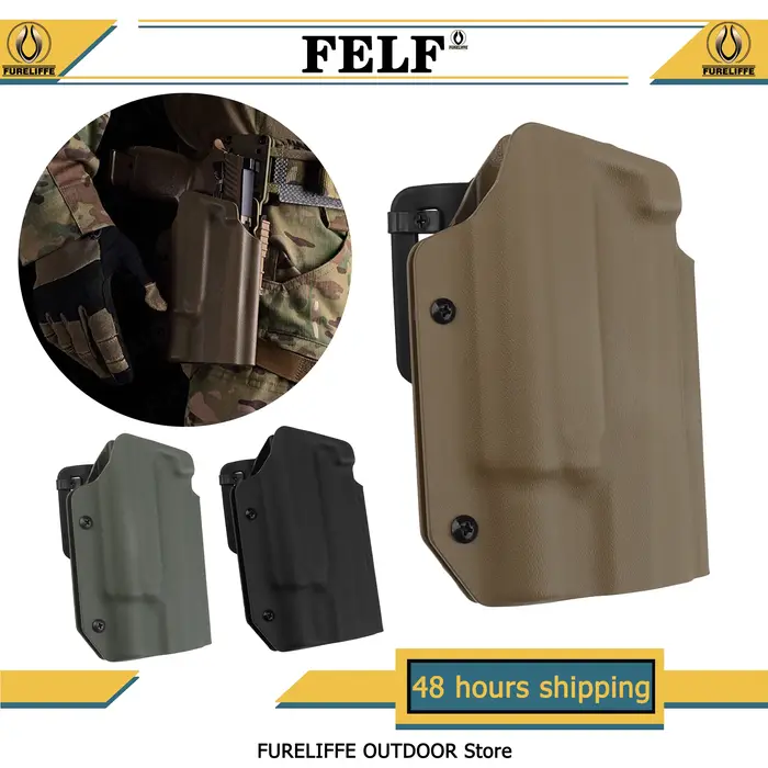 Étui pour pistolet Kydex léger de chasse SIG P320-9MM/.40 (SIG P320 COMPACT. CARRY.XCARRY), pleine t