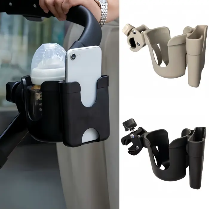 Porte-gobelets pour landau, porte-bouteilles pour poussette pour enfants, porte-bouteilles pour land
