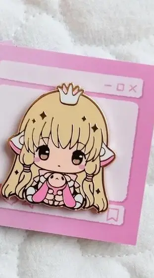 Broches en émail dur Chii Chibi Hug