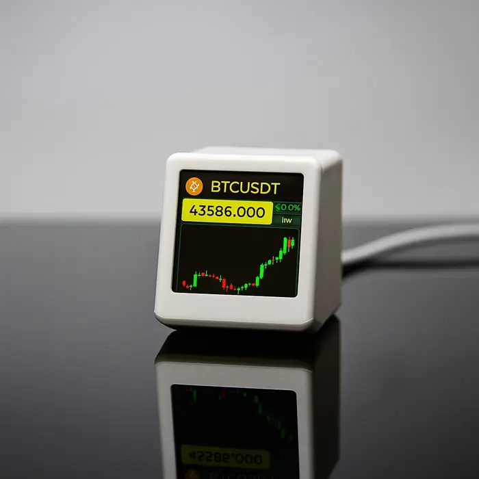 GeekMagic PRO Bitcoin, crypto-monnaies, actions, contrats à terme, taux de change, suivi des prix, a